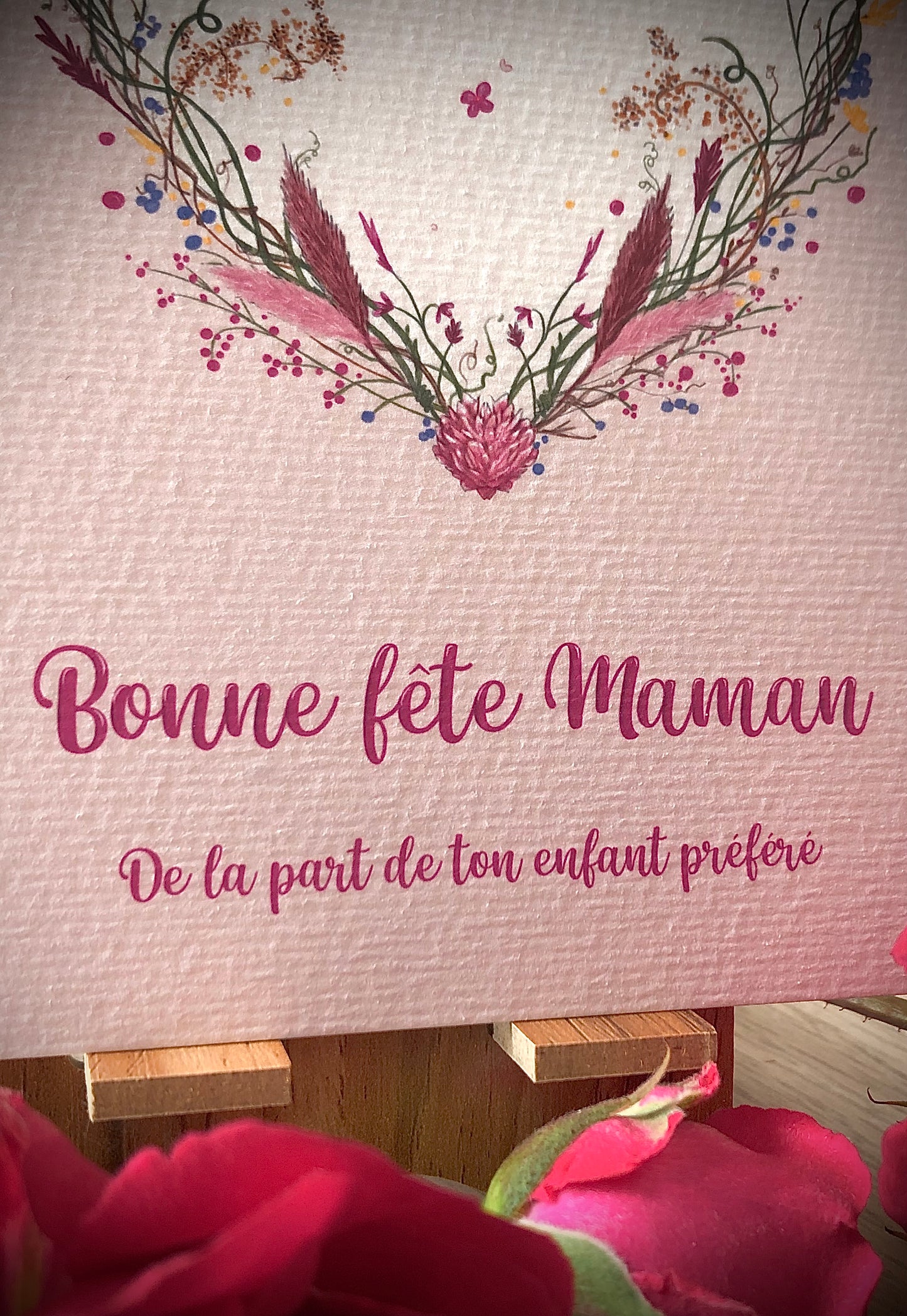 Illustration Bonne fête Maman
