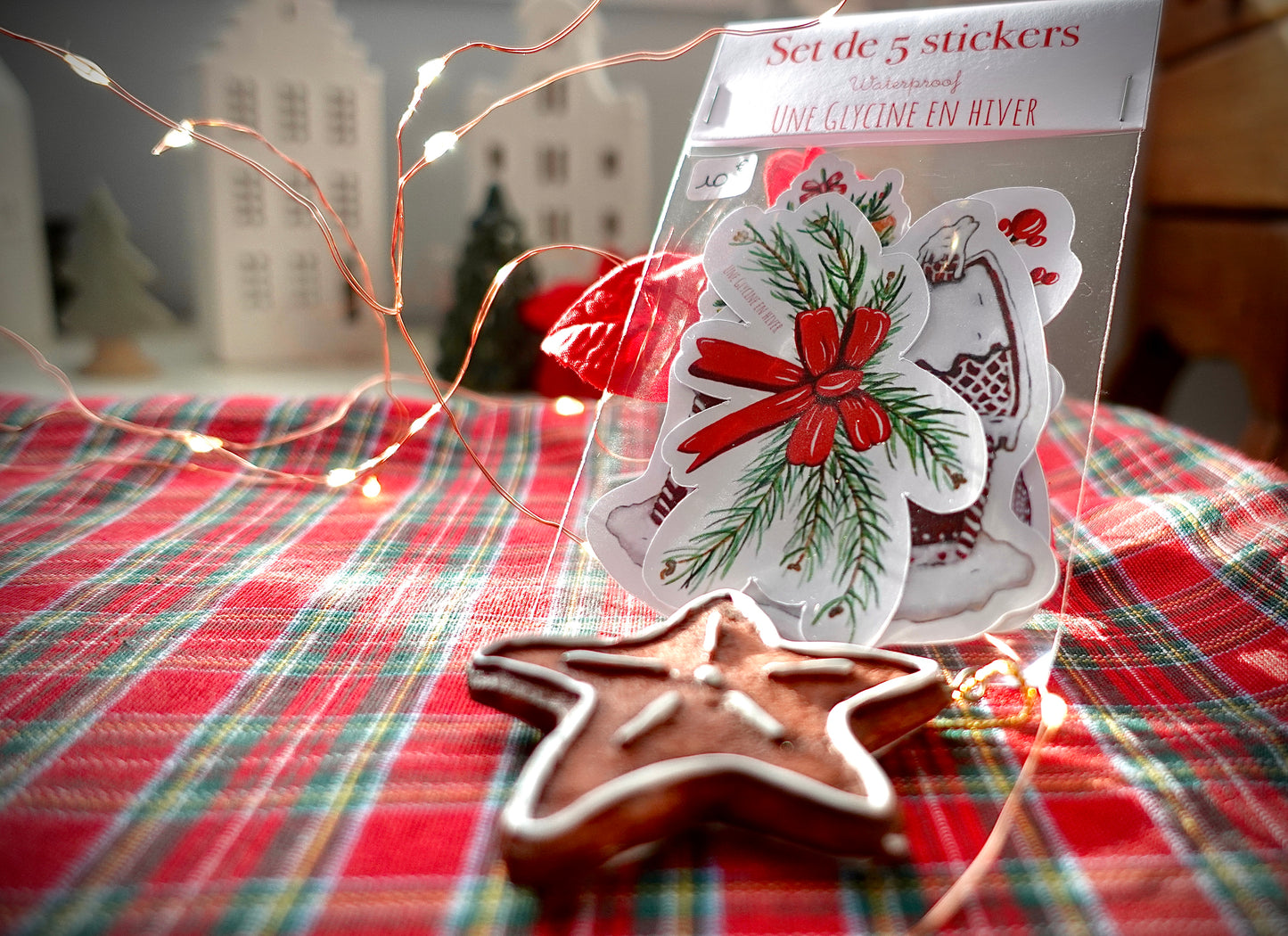 Set de 5 stickers de Noël