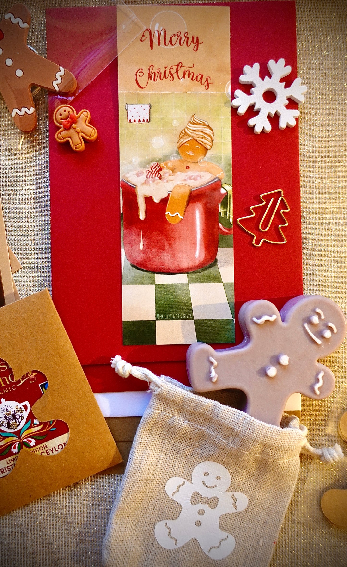 BOX DE NOËL FAMILLE GINGERBREAD