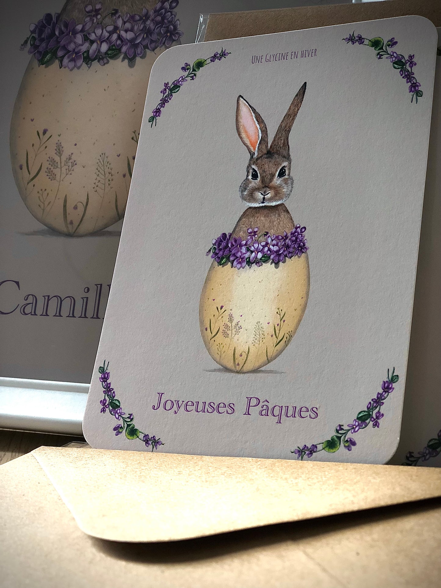 Illustration Lapin de Pâques